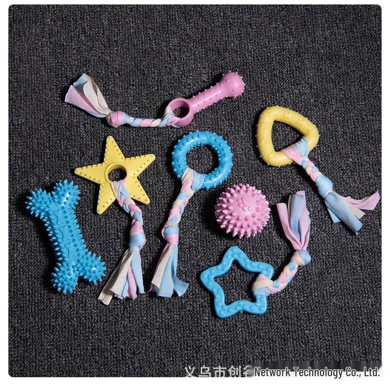 Bite-Resistant Dog Puzzle Toy for Teething and Boredom Relief - Ideal for Small Breeds like Teddy and Corgi