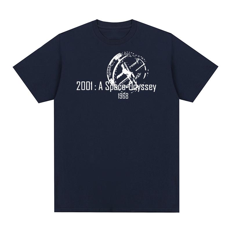 2001 Odyssee im Weltraum Vintage T-Shirt SiFi Film Stanley Kubrick Kleidung Baumwolle Herren T-Shirt Neues Tee T-Shirt Damen Oberteile