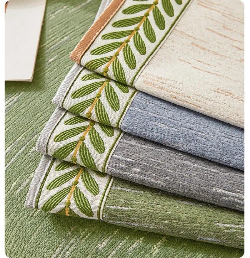 Embroidered Sofa Cover Four Seasons Universal Light Luxury Modern High-End Living Room Sofa Cushion Cover Cloth Towel Cushion