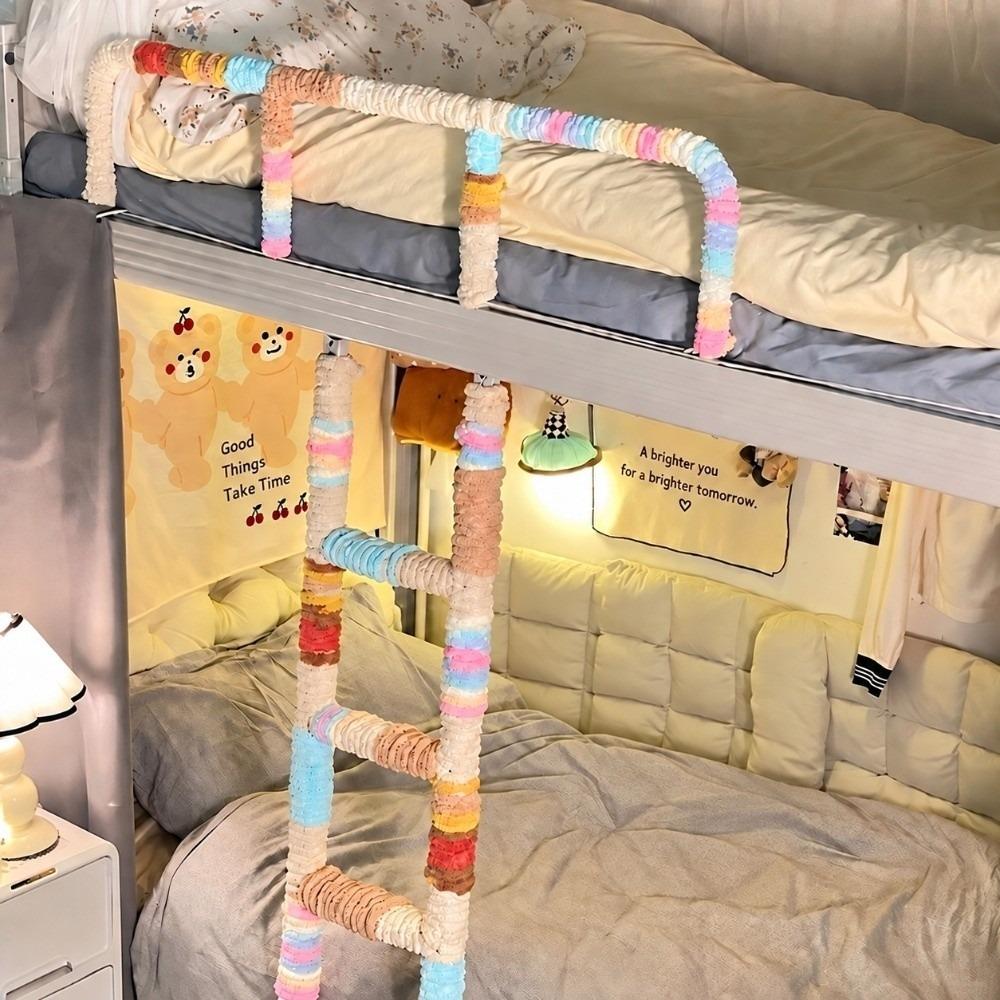Multicolor Chunky Chenille Yarn No Shedding Bunk Bed Ladder Wrap Yarn DIY Blanket Bag