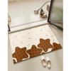 Bathroom absorbent diatom mud toilet doormat toilet toilet floor mat toilet carpet