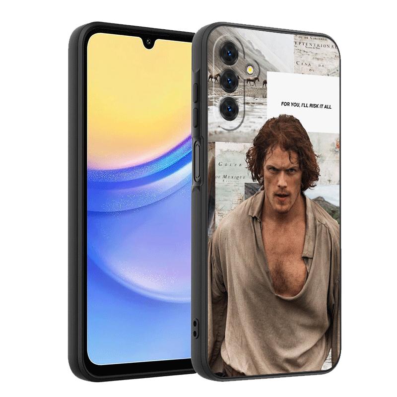 Outlander TV Claire Soft Phone Case for Samsung A17 A37 A57 A16 A26 A36 A56 A15 A25 A35 A55 A14 A24 A34 A54 A13 A23 A33 A53 A52