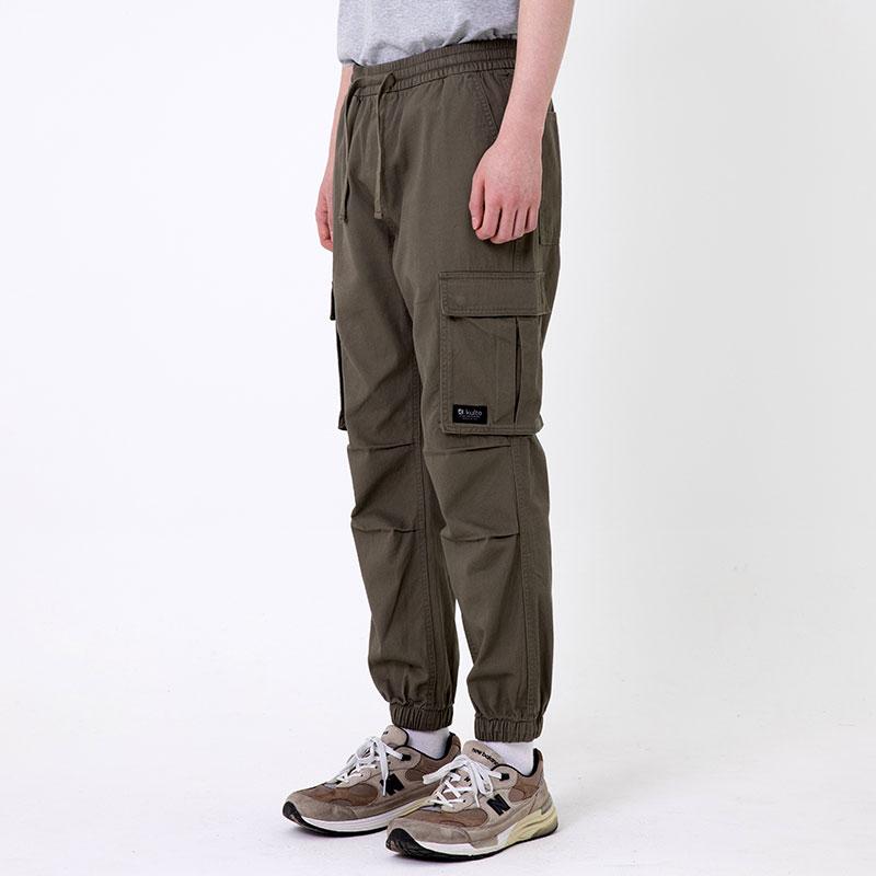 KULTE Daily Cargo Jogger Pants Khaki