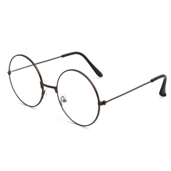 Vintage Women Men Round Circle Metal Spectacles Optical Glasses Eyeglasses Frame