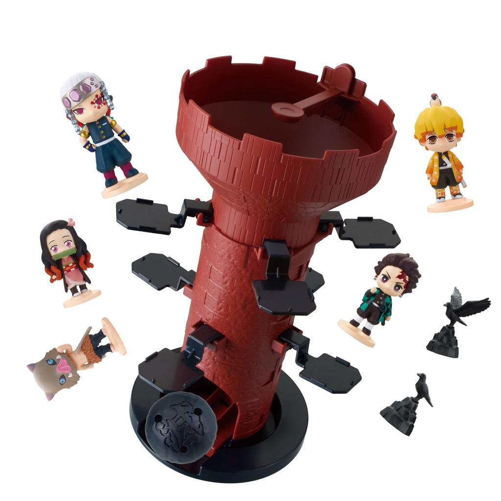 Epoch Demon Kimetsu no Yaiba Tower Game ST Mark Certified Toy Game for ages 4 and up Number of 2 to 4 people EPOCH Co., Ltd. (EPOCH) Slayer Bukkake!