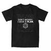 Don't Worry, I Have A Plan T Shirt Mathematics Equation Print Harajuku T-Shirts Short-Sleeve Tops Summer Cotton Plus Size Tees