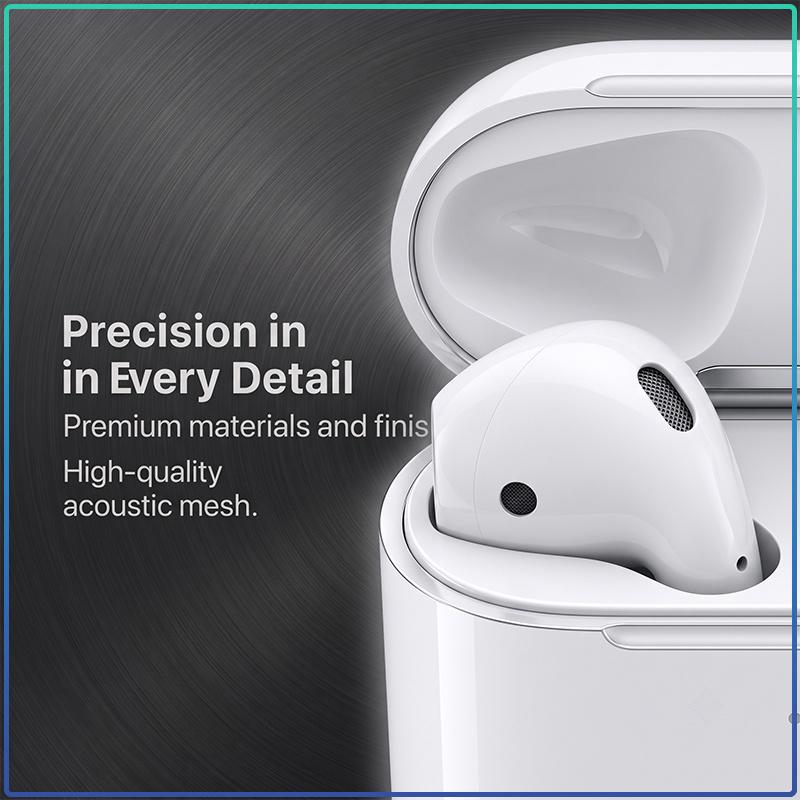 AirPods 2 2ης Γενιάς Bluetooth 5.0 Ασύρματα Ενδοαυτικά Ακουστικά Αυτόματο Pop-up Διπλό Μικρόφωνο Μεγάλη Μπαταρία Αθλητικά Μίνι Ακουστικά