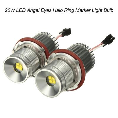 2 Stück 20 W LED Angel Eyes Halo Ring Marker Glühbirne Ersatz für BMW E87 E39 M5 M6 E83 X3 E60