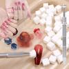 Mini Square Nail Art Sponge with 4 Claws Nail Sponge Metal Grabber Set Multipurpose Blush Gradient Sponges Beauty Manicure Tools