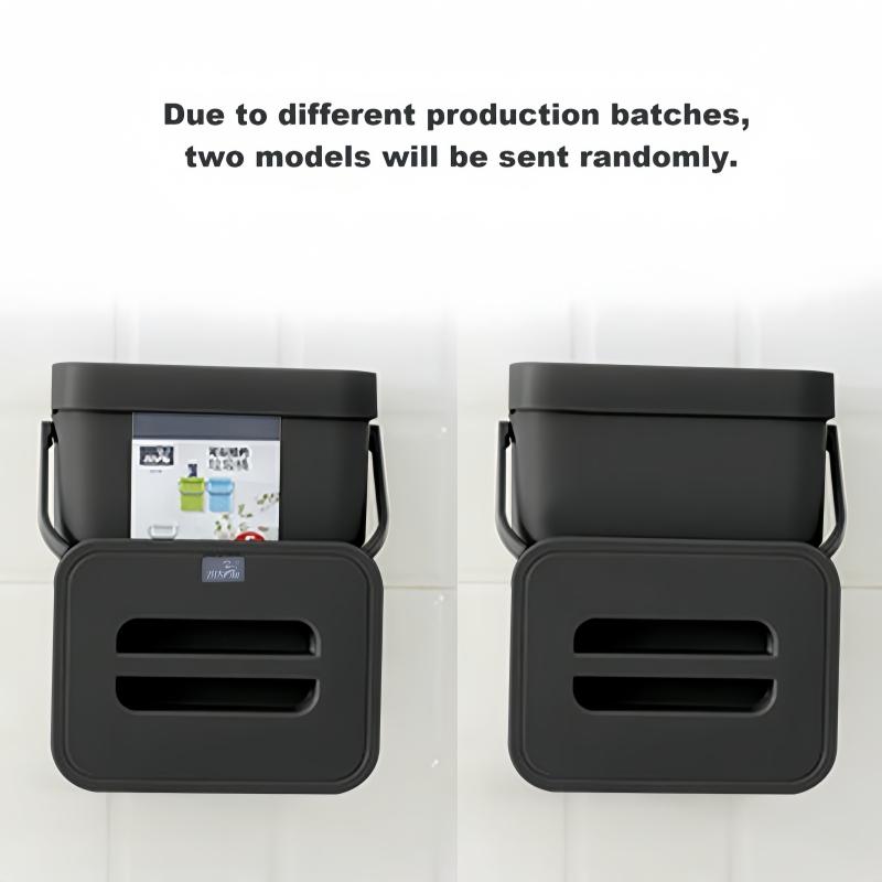 1pc Multi-Functional Trash Can,Gallon Hanging Trash Can, Convenient Kitchen Trash Can,Wall Or Wall Hanging Trash Can