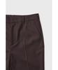 YOUTH Flared Wool Trousers - Brown