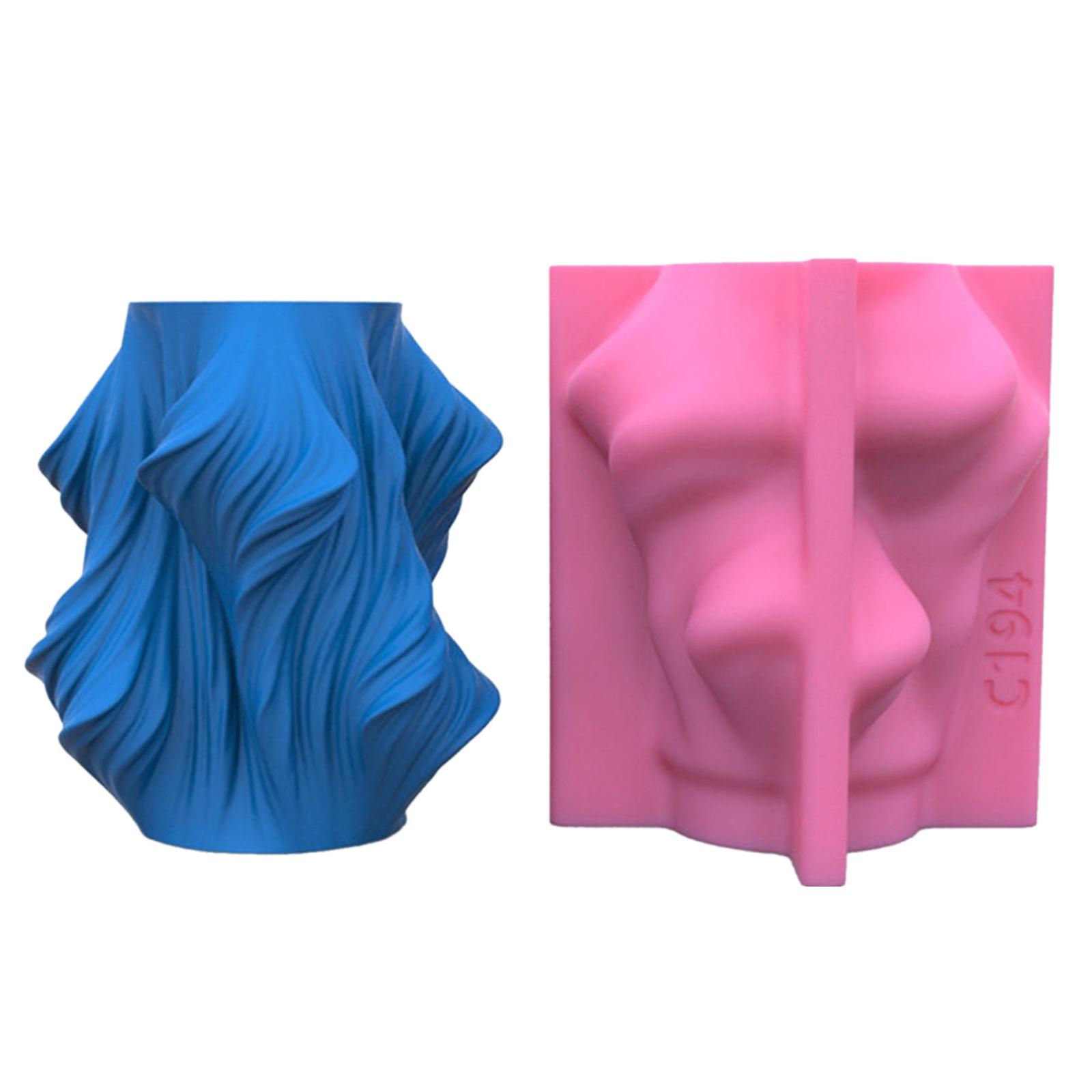 

Art Pot Silicone Mold Flower Storage Vase Epoxy Resin Mold Suitable for Diy Crafts Jewelry Container Home Decoration 1
