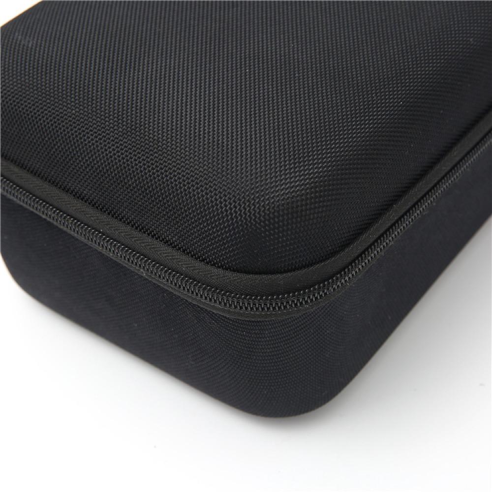Durable and Portable EVA Material Professional Shooting Protective Earmuff Bag, Lightweight Black Noise-reducing Earmuff Storage