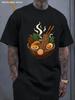 Unisex Dark Gray Crew Neck Tee Vivid Cartoon RaUnisex Noodle Bowl With Soft Boiled Egg Chives Chopsticks Asian Food Lover Soft Cotton