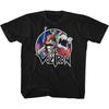 Voltron Cartoon Circle Robot Sketch Youth T Shirt 2T-YXL