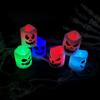 6/12/24pcs Halloween Led Ghost Pumpkin Candle Light Glowing Lamp Halloween Party Home Bar Decoration Haunted House Horror Props
