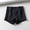 Pantaloncini Sportivi Retro Stile Europeo e Americano a Vita Alta Stretti per un Look Snello
