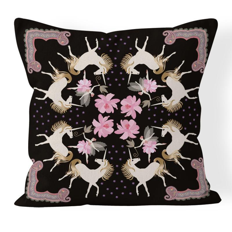 Bohemian Retro Style Decorative Car Cushion Office Bedroom Living Room Sofa Cushion Pillow Cover