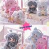 Yooki Plush  400% Idol Doll Cute Soft Toy for Girls Fashion Play Collectible Gift for Holiday Birthday Home Decor