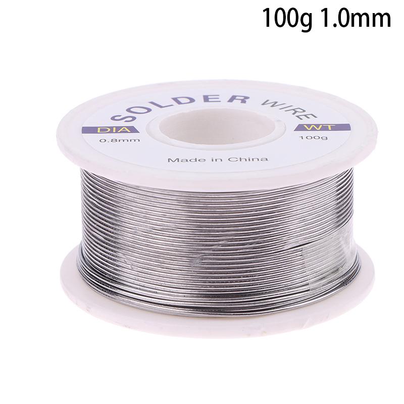 8G 15G 30G 50G 100G 0.8Mm 1.0Mm Fir de cositor pentru lipit Cositor topit Miez de colofoniu Lipire Rola de fir de lipit Flux fără curățare