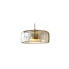 Nordic Modern Minimalist Creative Glass Chandelier for Bar, Restaurant, and Living Room Art.
