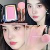Fresh Korean Makeup Blue Purple Cut-off Makeup 18 Color Eyeshadow Plate Matte Pearlescent Purple Makeup Plate for Students Beginners