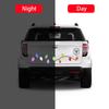 Christmas Reflective Car Magnets Set Snowman Santa Magnets Decoration Bulb Light Magnets Stickers for Home Refrigerator Door
