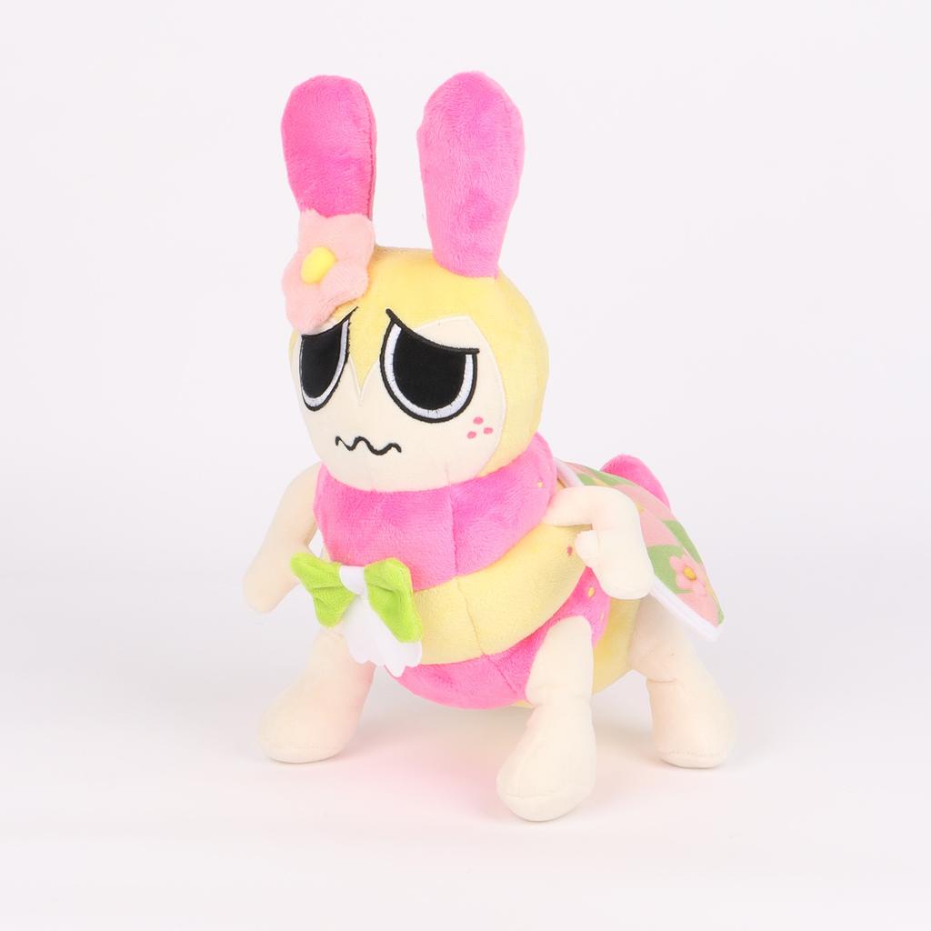 Cute Cartoon Bug Bit Plush Toy Soft Stuffed Animal Doll Adorable Collectible Figure  Gift For Game Fans Kids Birthday