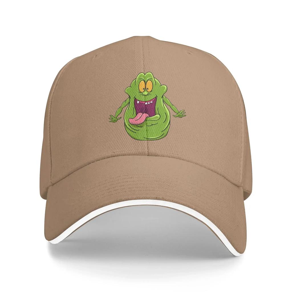Ghostbuster Baseball Cap Slimer Unisex-Teens Design Trucker Hat Summer Y2k Funny Outdoor Gym Sun Baseball Caps