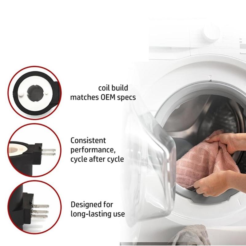Heat Resistant Plastic Dryer Coil Set 279834 Replacement Part Efficient Heating Coil Suitable for Various Dryer Models