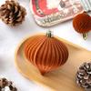28Pcs Special-shaped Flocked Christmas Balls Colorful Reusable Christmas Hanging Balls Shatterproof Decorative