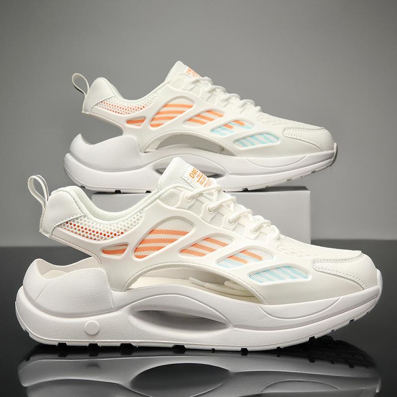 

Summer new hollow sandals breathable dad shoes men s shoes large size Korean version fashion outer wear sports men s sandals 39