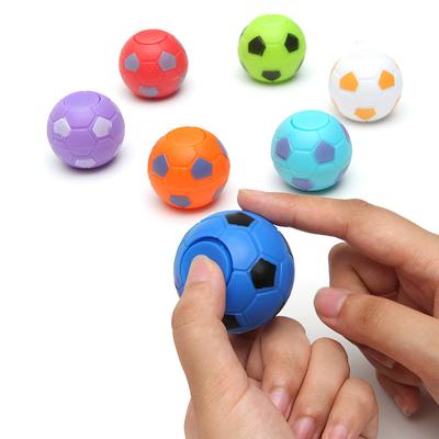1/5/10 szt. Kolorowa Piłeczka Wirująca Zabawki dla Dzieci Mini Wirująca Piłka Nożna Zabawki Fidget Wirnik do Redukcji Stresu Zabawka Fidget Mini Piłka