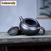350ml Aesthetic Yixing Purple Clay Teapots Handmade Antique Koi Pot Raw Ore Antique Red Mud Tea Maker Kettle Zisha Tea Set Tea