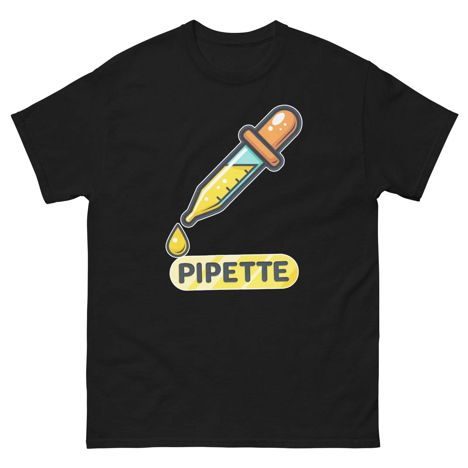 

Pipette School Classroom Object Office Teacher T-Shirt 4XL