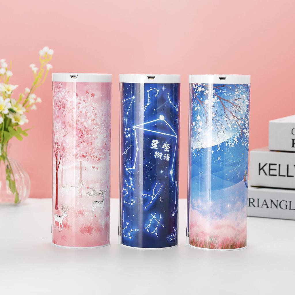 Пластиковый пенал для хранения канцелярских принадлежностей, с ...