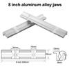 Efficient Aluminum V Clip for CNC Milling Steel Vise 4 Inch and 8 Inch