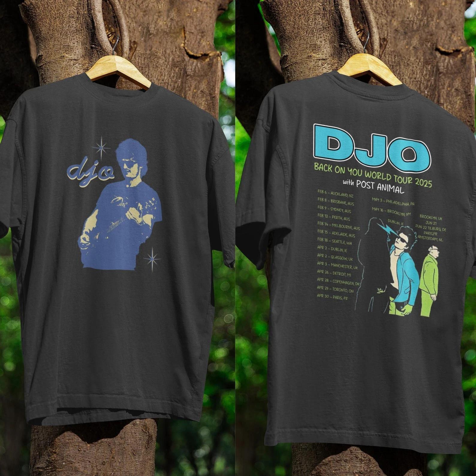 Djo Back On You Tour 2026 T-Shirt Indie Pop Concert Tee Shirt L484 L