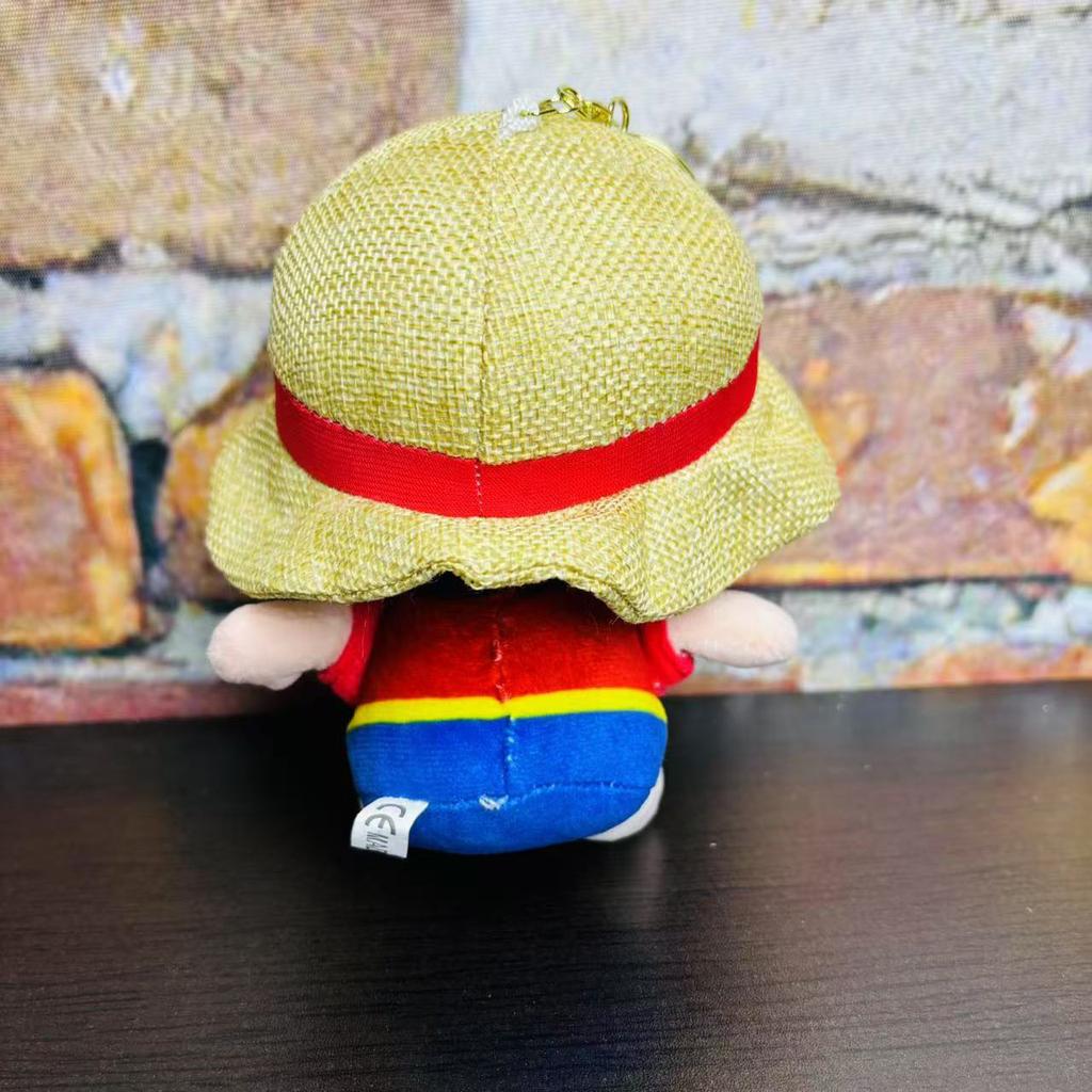 15cm One Piece Anime Figure Cute Zoro Luffy Toys Kawaii Statue Figure Model Dolls Pendant Kids Xmas Gifts