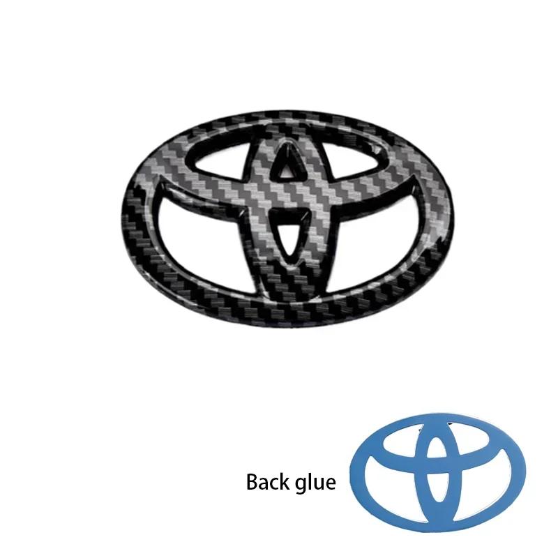 

3D ABS Front Grille & Trunk Logo for Toyota - Fits RAV4/Camry/Corolla/Highlander/Prius/Yaris/CHR | Car Emblem Badge Accessory 100mmX70mm