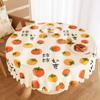 Runde Weiche Tischdecke Wasserdicht Ölbeständig Hitzebeständig Tischmatte Einfache Waschbare PVC Haushalt Tee Tischdecke