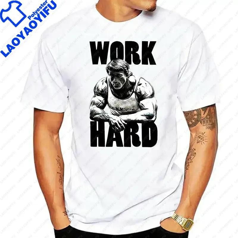 Arnold Schwarzenegger Mr Olympia Unisexs Tshirt Balck White Fashion Oneck T Shirt Fashion Short Sleeve Unisex Teeshirt Male Tees