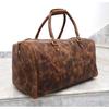 Leather Duffel Bag for Travel Buffalo Leather Weekender Outdoor Duffle Bag Carry On Holdall Groomsmen Best Man Wedding Gifts