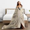 Middle Earth Map l-Lords Of The R-Rings Warm Blanket Camping Plush Throw Blanket Bedroom Flannel Bedspread Sofa Bed Cover