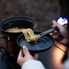 Titaniums Folding Chopsticks with Easy Storage Design High Hardness Materials Suitable for Long Service Use In Hiking