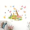 Kreskówkowe naklejki ścienne na Wielkanoc Pokój dziecięcy Salon Dekoracja domu