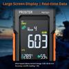 Proster Anemometer/Airflow Meter with 6 Measurement Units: Wind Speed/Airflow/Wind Force/Wind Temperature/Humidity/Dew Point Temperature/Wet Bulb Temp