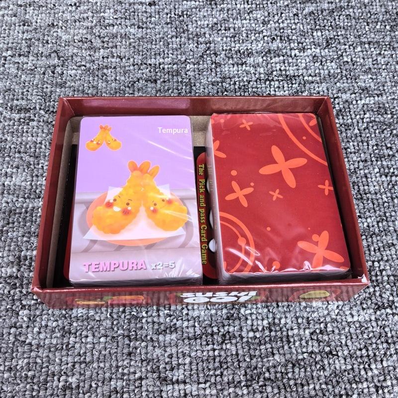 1 Box Fun Card Game Sushi Go Family Gathering Board Game Card Sushi Go Party Card Games Deck Roll Creative Holiday Gift