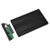 External Hard Drive Case USB 2.0 Interface to SATA 480Mbps Transfer Aluminum Alloy Material 2.5in External HDD Case