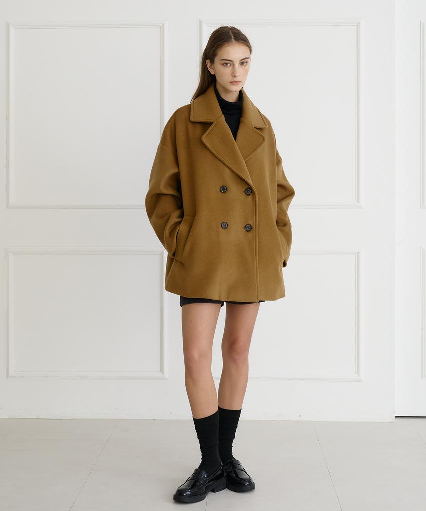 Bibyseob Double Wool Coat Camel [T44]